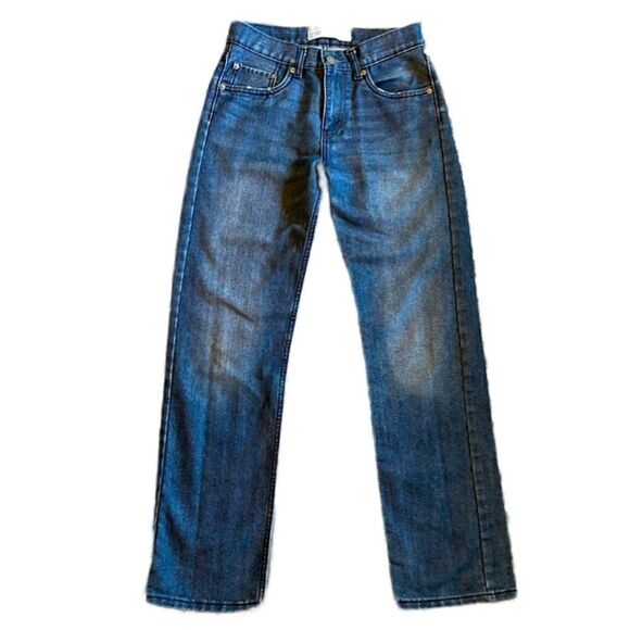 Levi’s 514 Straight Size 18 Slim Blue Jeans - Picture 1 of 13